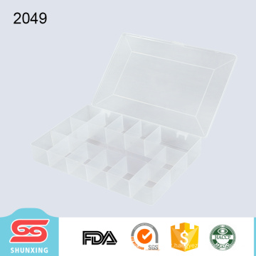 outil de stockage utile boîte de rangement en plastique transparent